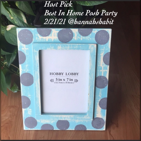 Hand Painted Picture Frame - Picture 4 of 5